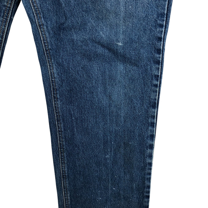 2000'S Carhartt straight denim pants, men's size W36 cotton blue type Vintage Second Hand