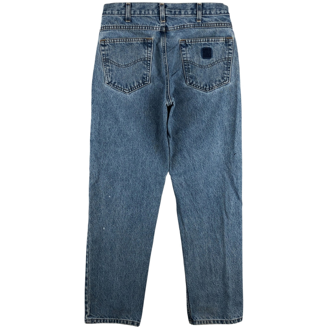 Carhartt Relaxed Fit Tapered Denim Pants for Men, W33 equivalent cotton blue type Vintage Second Hand