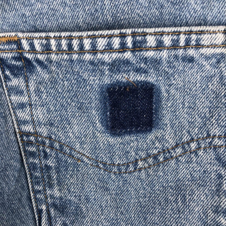 Carhartt Relaxed Fit Tapered Denim Pants for Men, W33 equivalent cotton blue type Vintage Second Hand