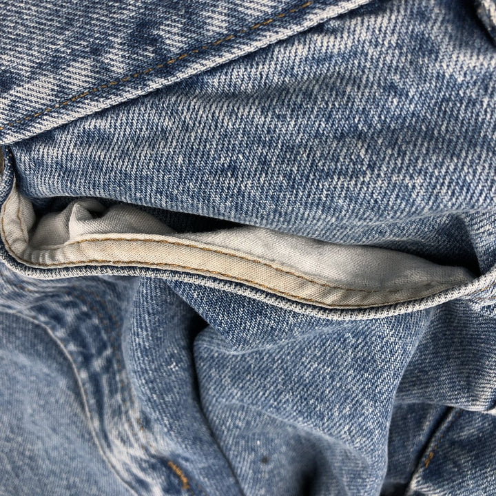 Carhartt Relaxed Fit Tapered Denim Pants for Men, W33 equivalent cotton blue type Vintage Second Hand