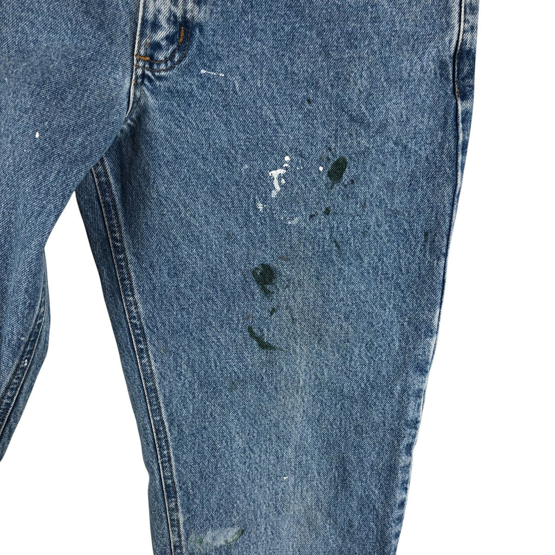 Carhartt Relaxed Fit Tapered Denim Pants for Men, W33 equivalent cotton blue type Vintage Second Hand