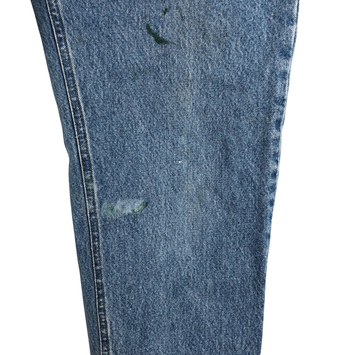 Carhartt Relaxed Fit Tapered Denim Pants for Men, W33 equivalent cotton blue type Vintage Second Hand