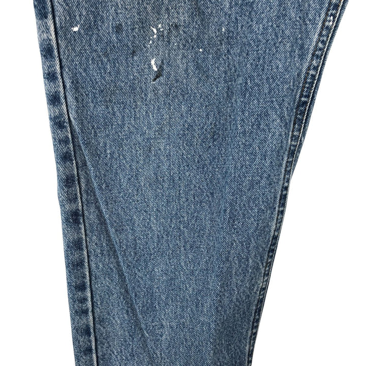 Carhartt Relaxed Fit Tapered Denim Pants for Men, W33 equivalent cotton blue type Vintage Second Hand