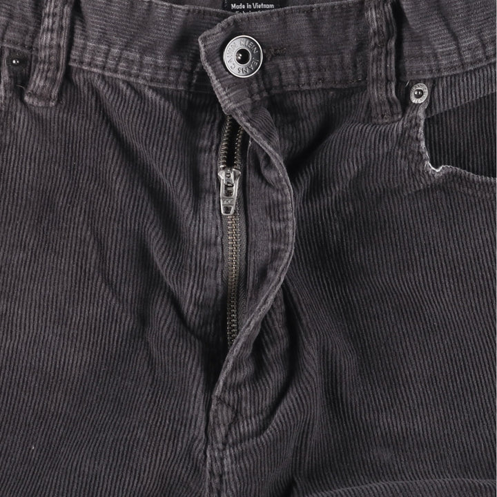 Calvin Klein Jeans corduroy pants, men's size W36 cotton black type Vintage Second Hand