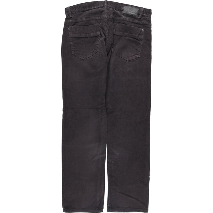 Calvin Klein Jeans corduroy pants, men's size W36 cotton black type Vintage Second Hand