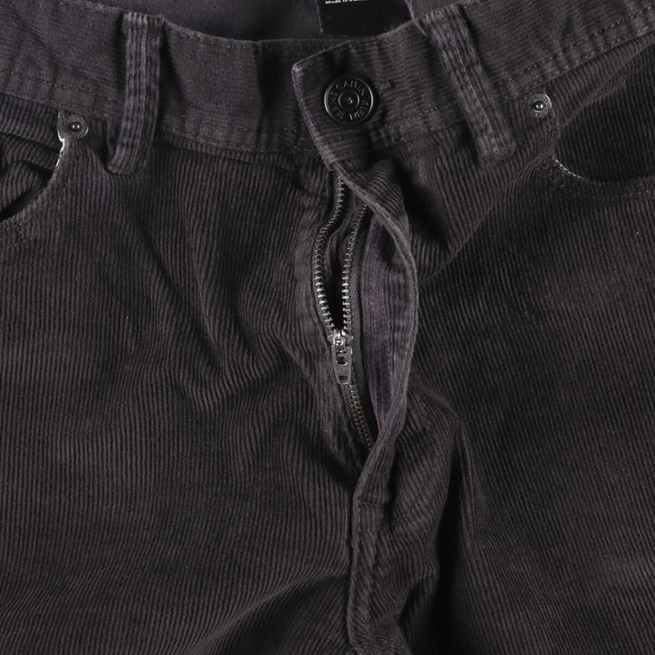 Calvin Klein Jeans corduroy pants, men's size W36 cotton black type Vintage Second Hand