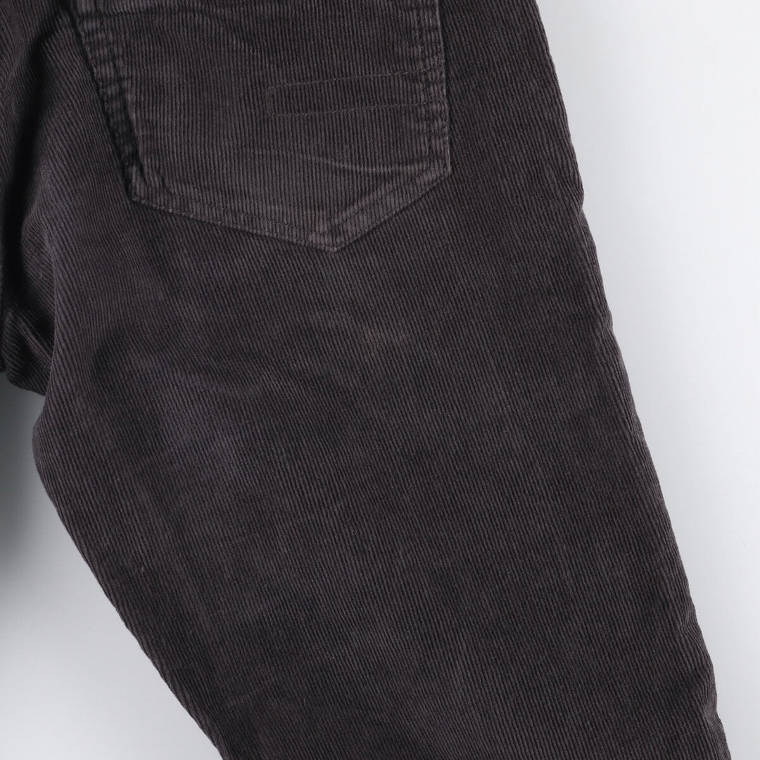 Calvin Klein Jeans corduroy pants, men's size W36 cotton black type Vintage Second Hand