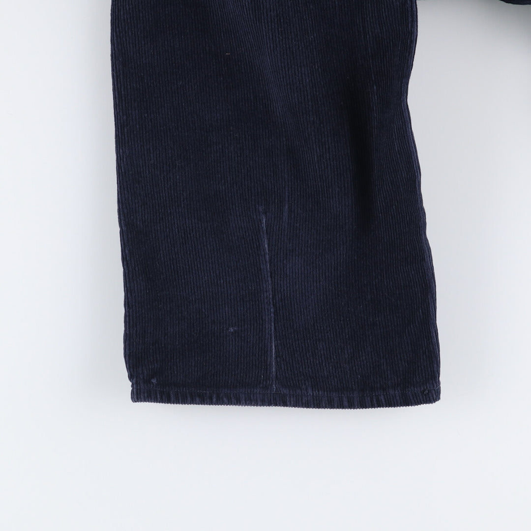 Banana Republic Corduroy Pants, Men's, Size W33 cotton Navy blue Vintage Second Hand