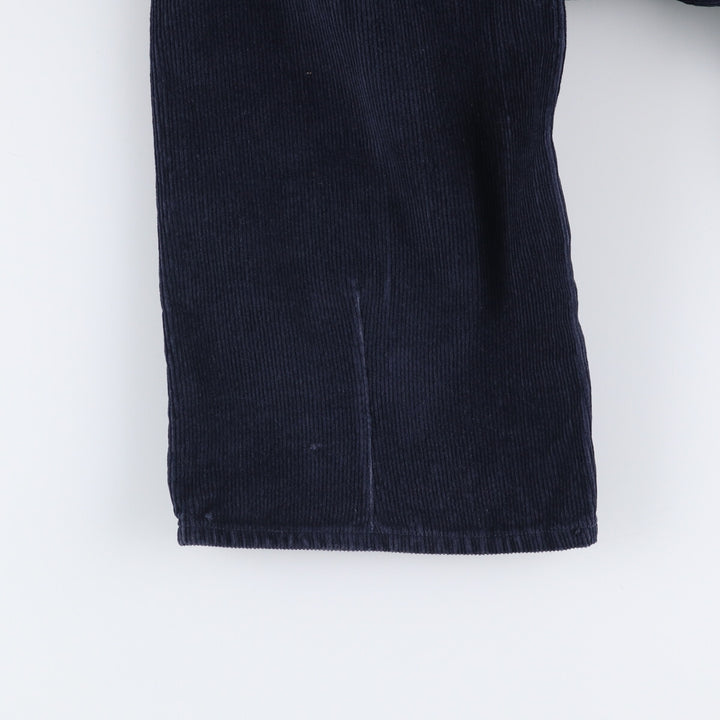 Banana Republic Corduroy Pants, Men's, Size W33 cotton Navy blue Vintage Second Hand