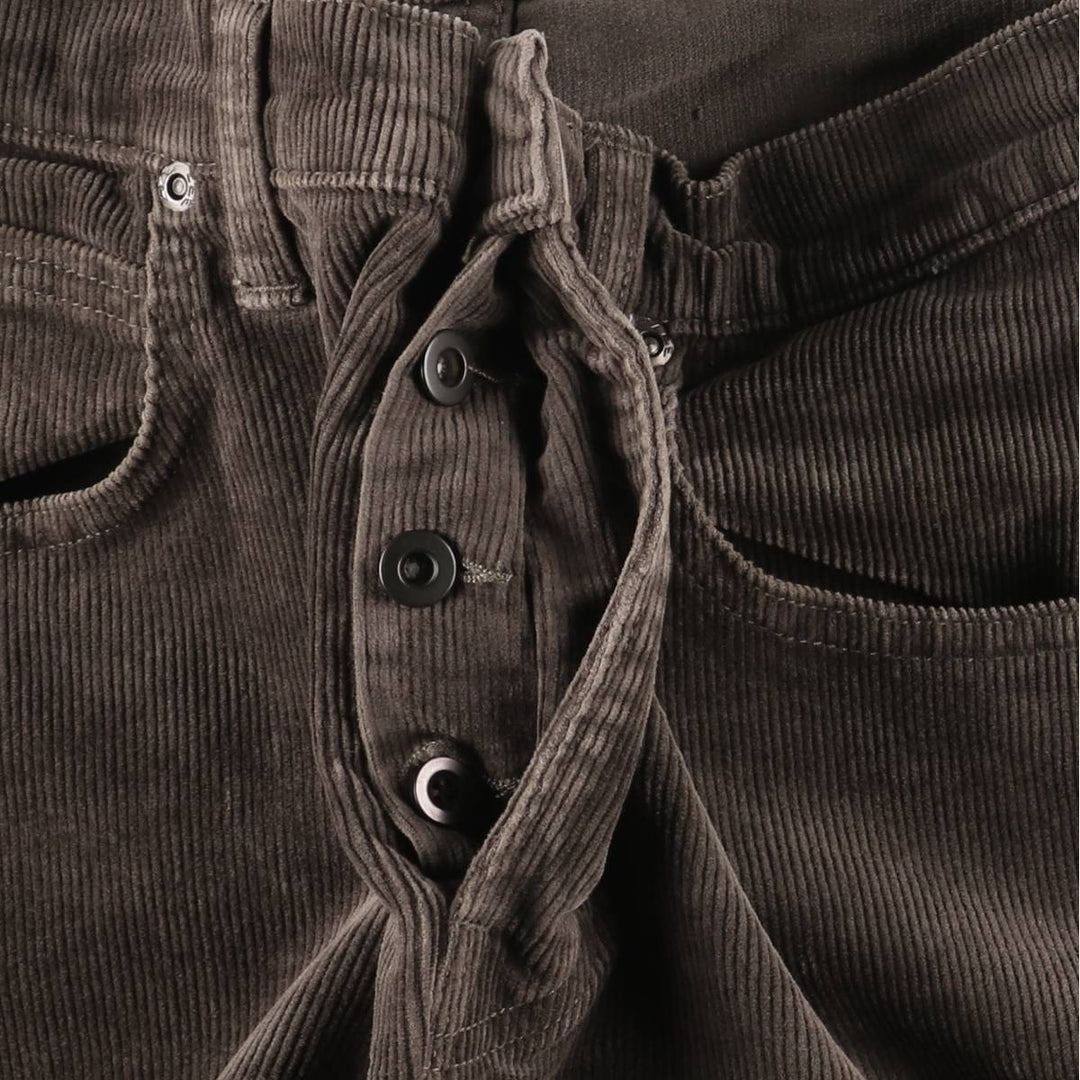 Lee DAREN Corduroy Pants Men's Size W32 cotton brown type Vintage Second Hand