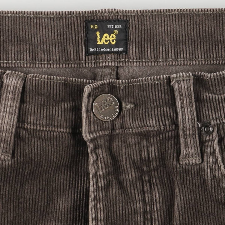 Lee DAREN Corduroy Pants Men's Size W32 cotton brown type Vintage Second Hand