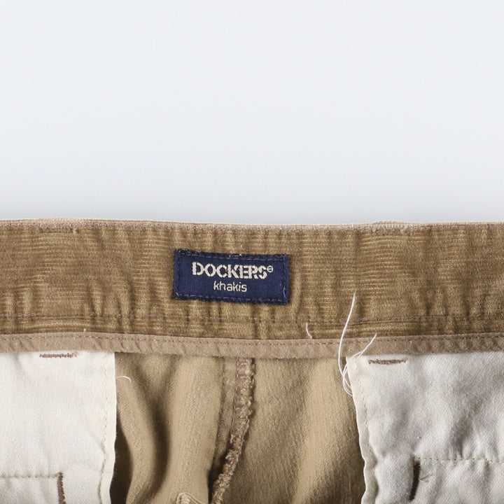 2000'S Dockers Khakis Corduroy Pants Men's Size W37 unclear Khaki type sage green Vintage Second Hand