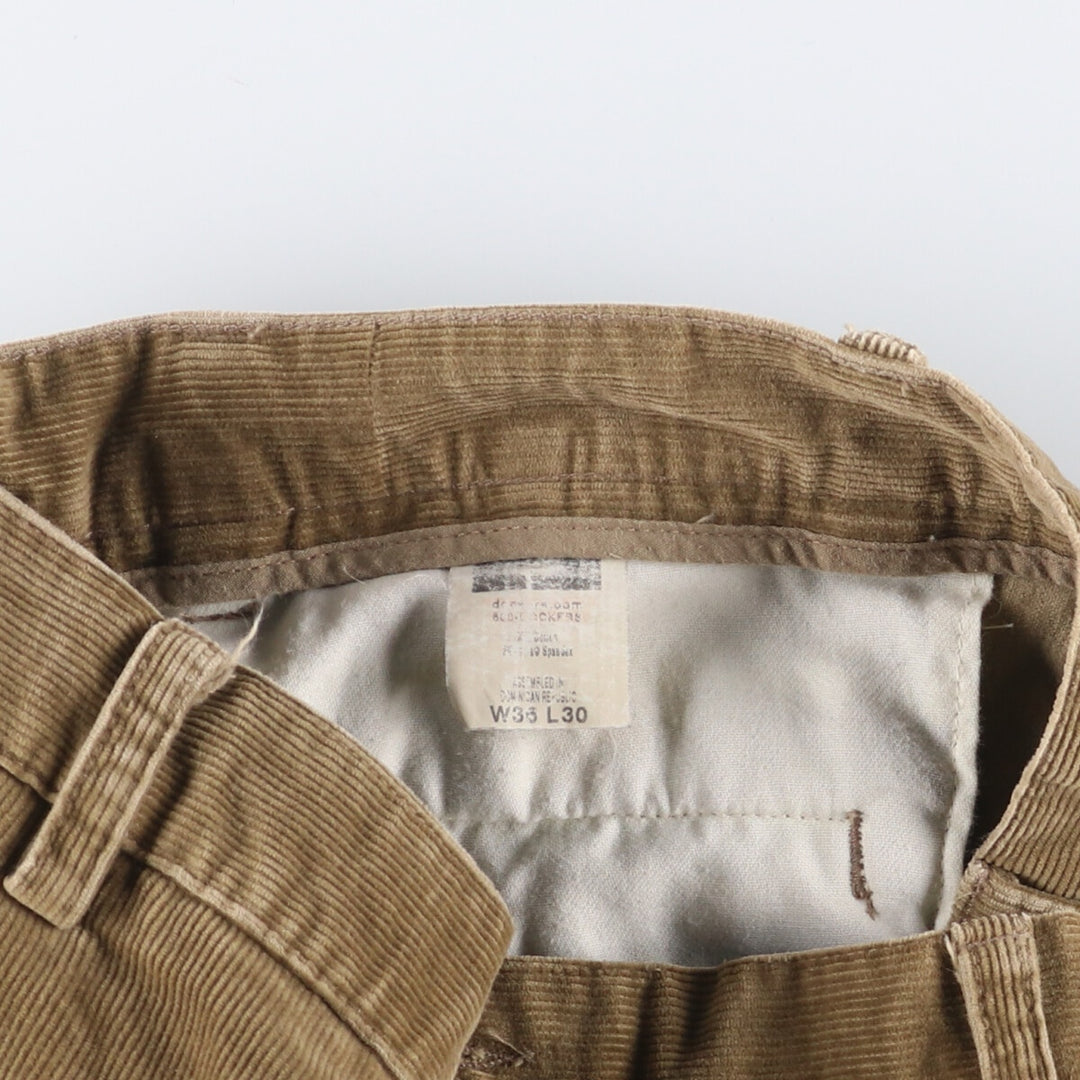2000'S Dockers Khakis Corduroy Pants Men's Size W37 unclear Khaki type sage green Vintage Second Hand
