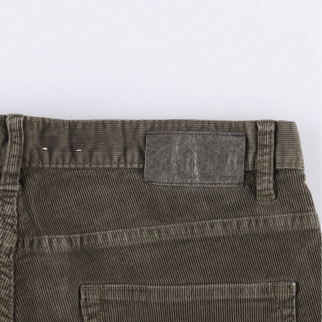 Calvin Klein Jeans corduroy pants, men's size W36 cotton black type Vintage Second Hand