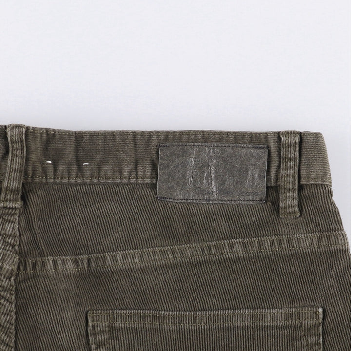 Calvin Klein Jeans corduroy pants, men's size W36 cotton black type Vintage Second Hand