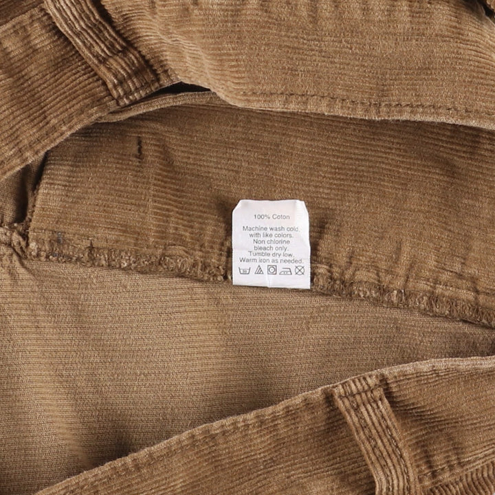 J.Crew THE SUTTON Corduroy Pants, Men's, Size 36 cotton brown type Vintage Second Hand