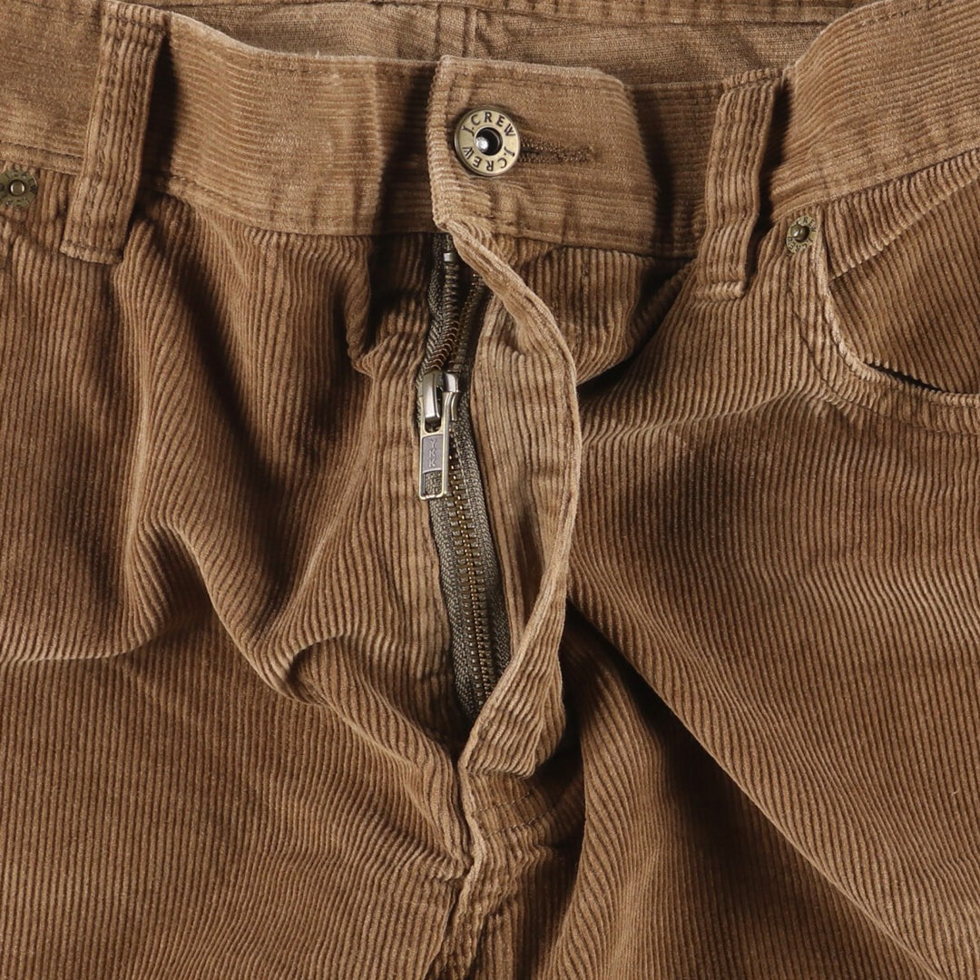 J.Crew THE SUTTON Corduroy Pants, Men's, Size 36 cotton brown type Vintage Second Hand