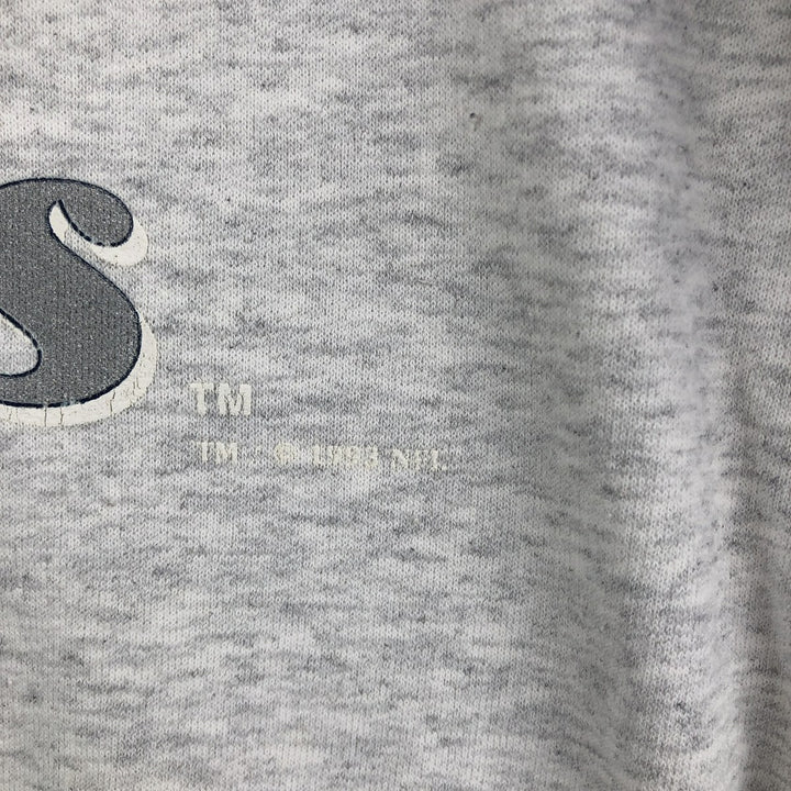 NFL DALLAS COWBOYS Dallas Cowboys Print Sweatshirt, Men's Size XL unclear gray type Vintage Second Hand