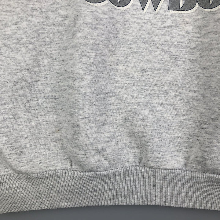 NFL DALLAS COWBOYS Dallas Cowboys Print Sweatshirt, Men's Size XL unclear gray type Vintage Second Hand