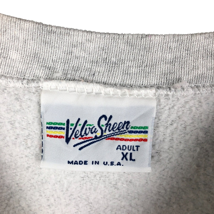 Vintage 90'S Velva Sheen MLB Minnesota Twins Print Sweatshirt, Made in USA, Men's Size XL cotton gray type Vintage Second Hand