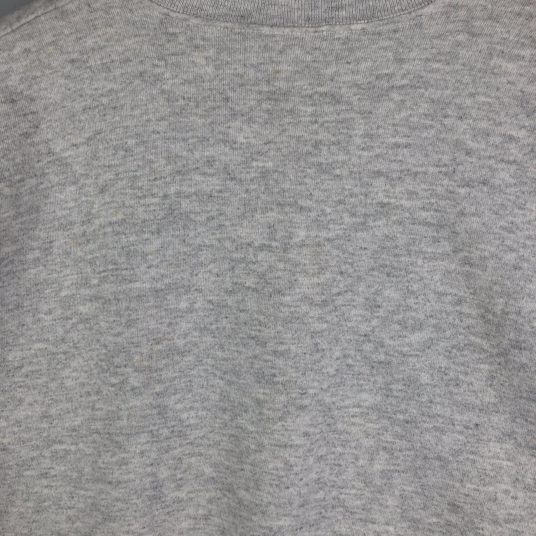 90s-00'S Hanes ACTIVEWEAR NFL Washington Redskins Print Sweatshirt, Made in USA, Men's Size XL cotton gray type Vintage Second Hand