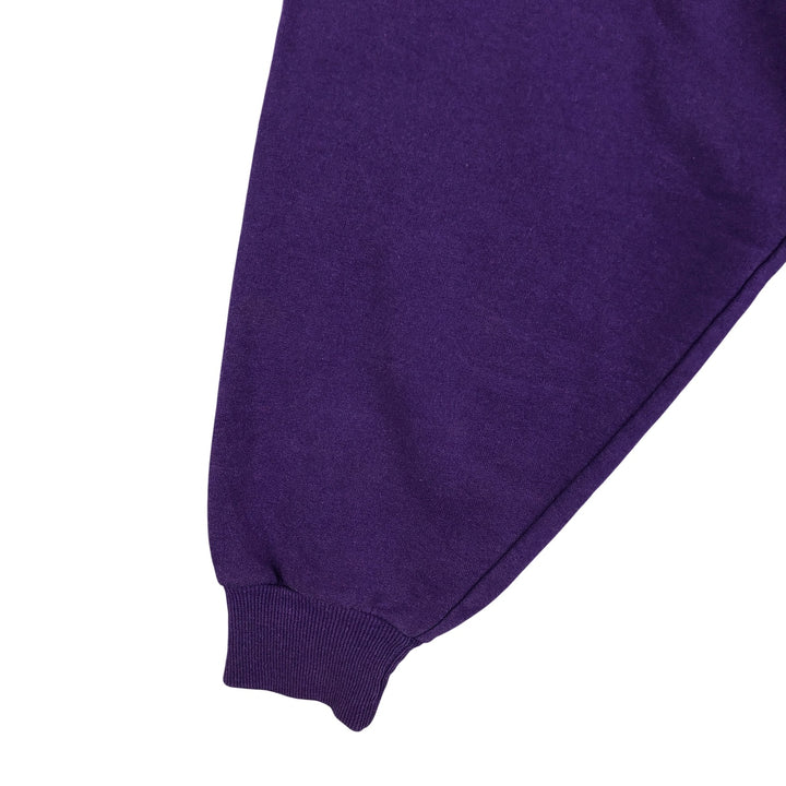 2000'S Jerzees Printed Sweatshirt, Men's Size L cotton purple type Vintage Second Hand