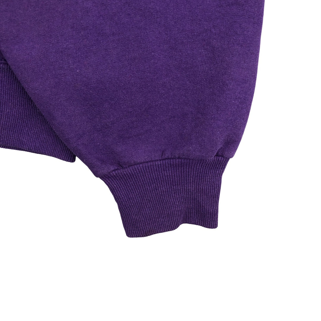 2000'S Jerzees Printed Sweatshirt, Men's Size L cotton purple type Vintage Second Hand