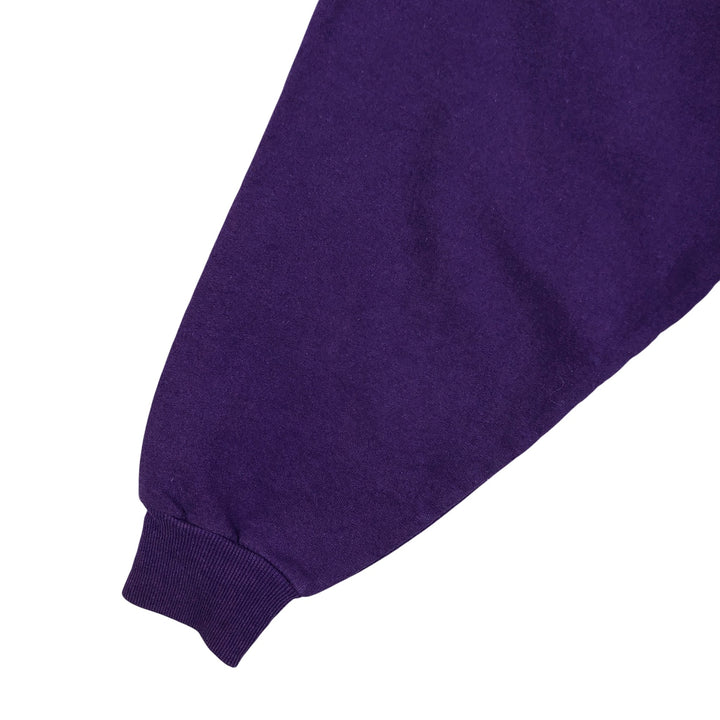 2000'S Jerzees Printed Sweatshirt, Men's Size L cotton purple type Vintage Second Hand