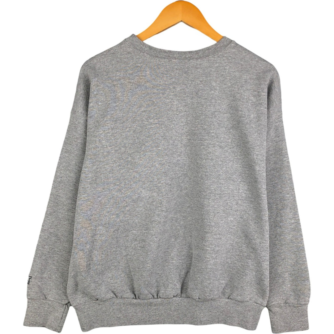 90'S Starter NFL Green Bay Packers Printed Sweatshirt, Made in USA, Men's Size L cotton gray type Vintage Second Hand