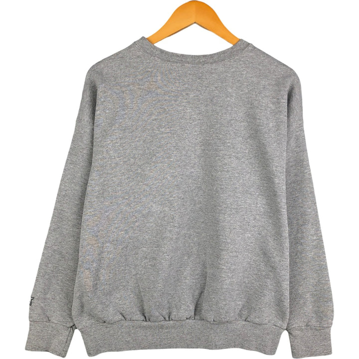 90'S Starter NFL Green Bay Packers Printed Sweatshirt, Made in USA, Men's Size L cotton gray type Vintage Second Hand