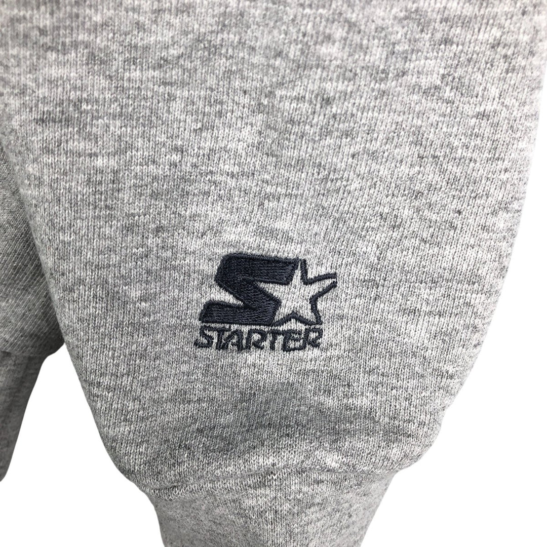 90'S Starter NFL Green Bay Packers Printed Sweatshirt, Made in USA, Men's Size L cotton gray type Vintage Second Hand