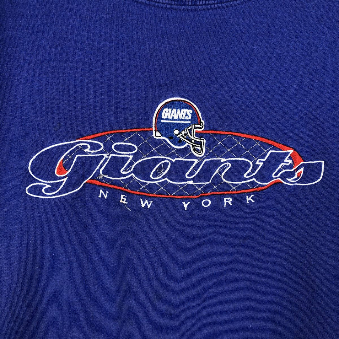 90'S Champion NFL New York Giants Sweatshirt, Men's XXL unclear blue type Vintage Second Hand
