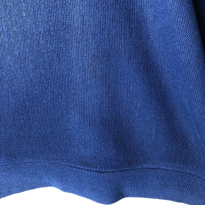 Vintage 1970'S Montgomery Ward acrylic knit cardigan, men's size XL acrylic blue type Vintage Second Hand