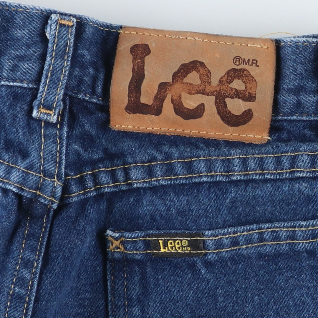 Vintage Lee Riders straight-leg denim pants from the 1980'S and 1990s, made in the USA, women's size M (w26). cotton blue type Vintage Second Hand