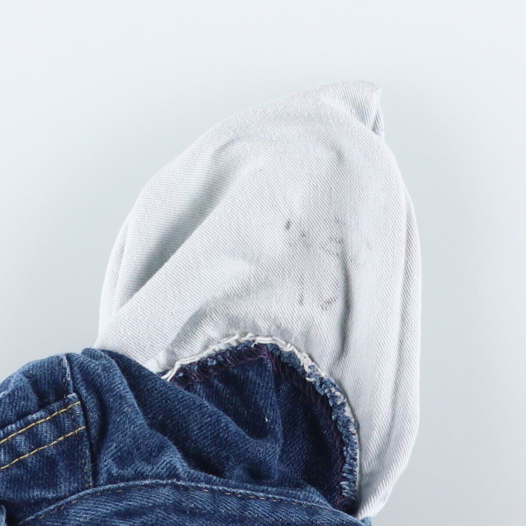 Vintage Lee Riders straight-leg denim pants from the 1980'S and 1990s, made in the USA, women's size M (w26). cotton blue type Vintage Second Hand