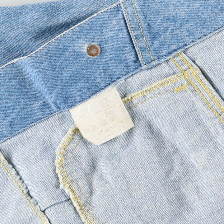 80'S Lee denim jacket, denim jacket, men's size L, vintage cotton blue type Vintage Second Hand