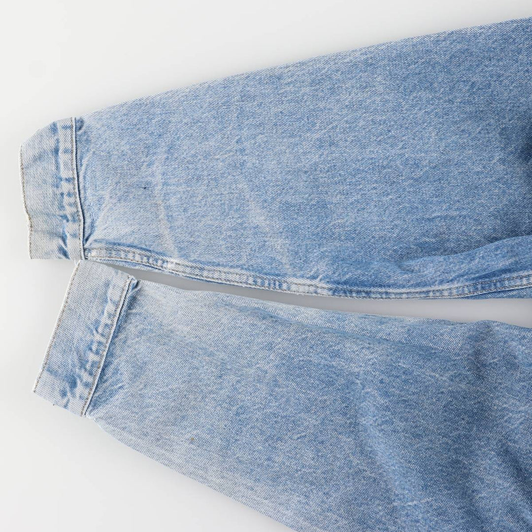 Vintage 90'S Levi's 70507-0214 Fish Print Denim Jacket, Made in USA, Men's Size Medium cotton blue type Vintage Second Hand