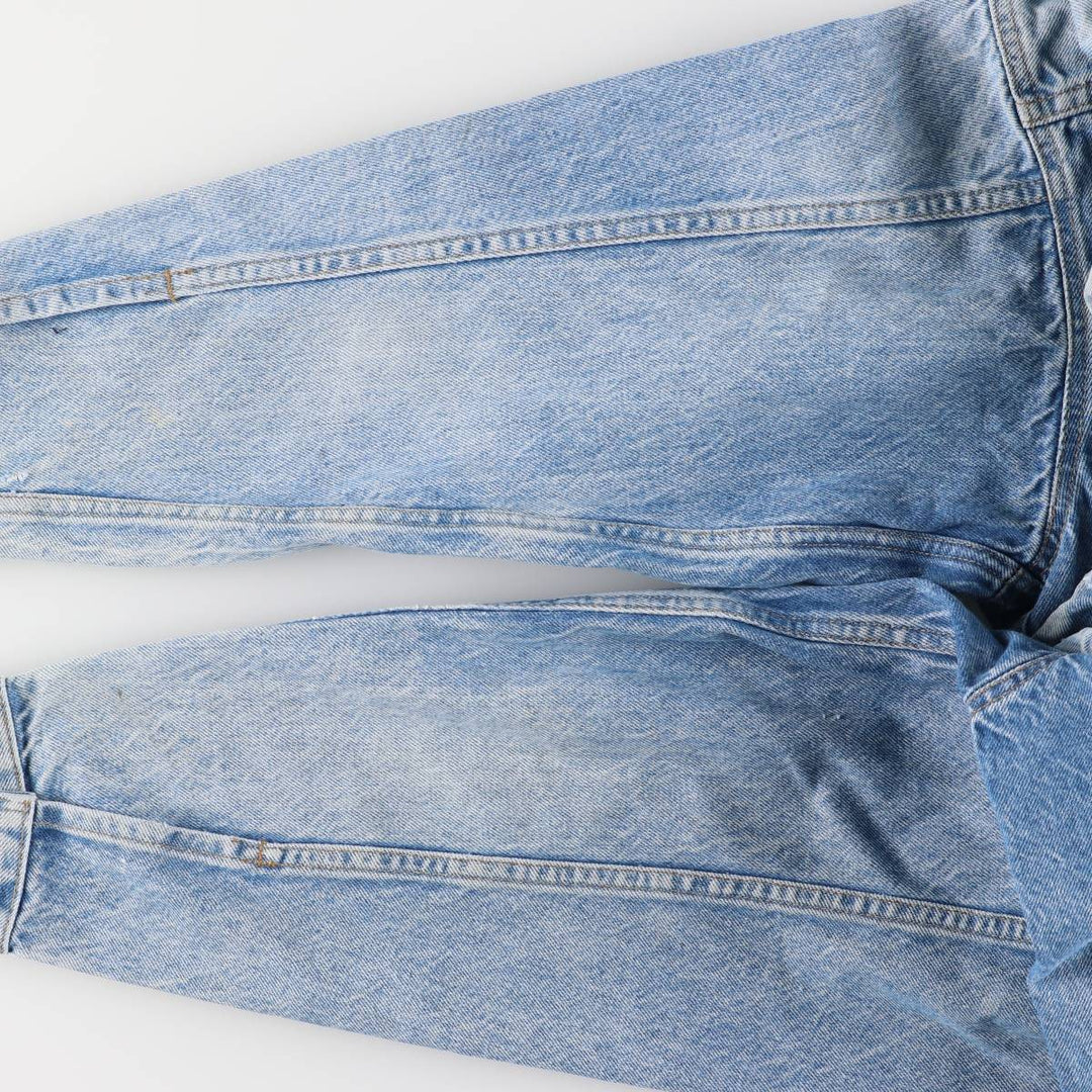 Vintage 90'S Levi's 70507-0214 Fish Print Denim Jacket, Made in USA, Men's Size Medium cotton blue type Vintage Second Hand