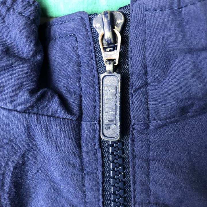 90'S Puma windbreaker, men's size M, vintage polyester Purple type blue-purple Vintage Second Hand