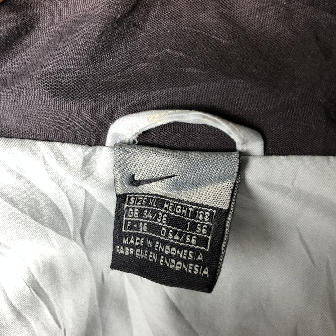 00'S Nike Nylon Jacket Men's XL Nylon black type Vintage Second Hand