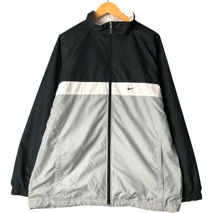 00'S Nike Windbreaker Men's Size L polyester gray type Vintage Second Hand