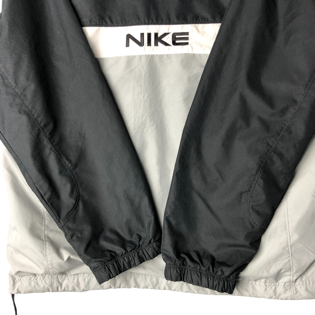 00'S Nike Windbreaker Men's Size L polyester gray type Vintage Second Hand