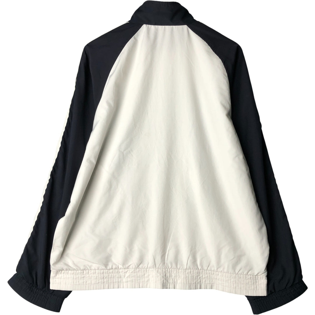 00'S adidas windbreaker, men's size M polyester white type Vintage Second Hand