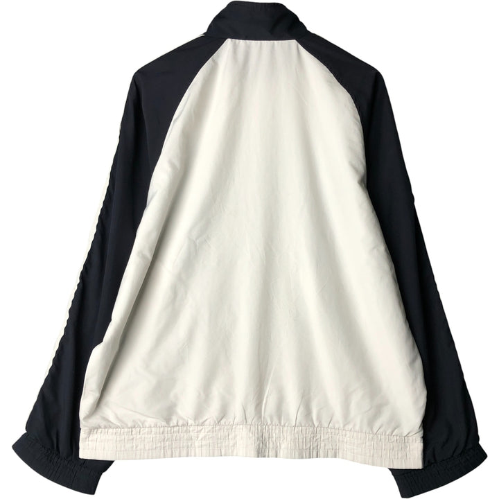 00'S adidas windbreaker, men's size M polyester white type Vintage Second Hand