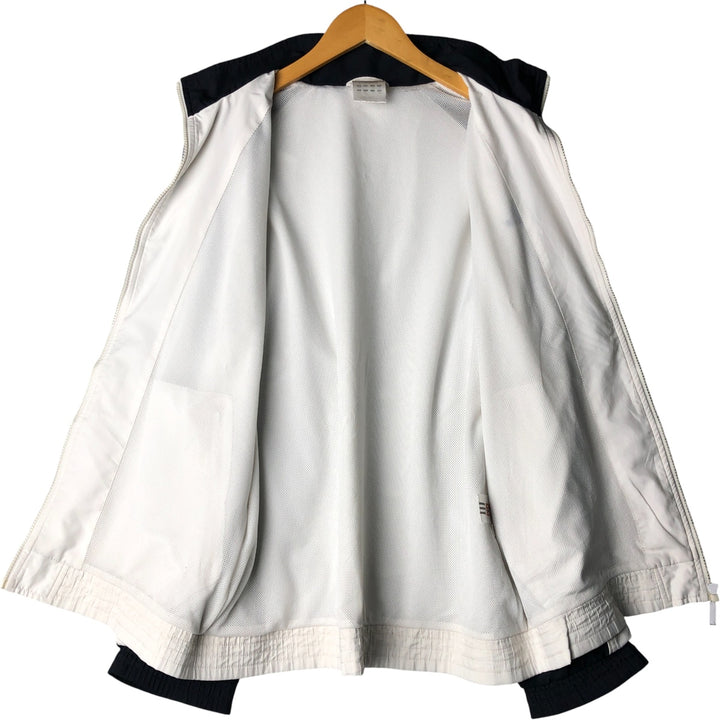 00'S adidas windbreaker, men's size M polyester white type Vintage Second Hand