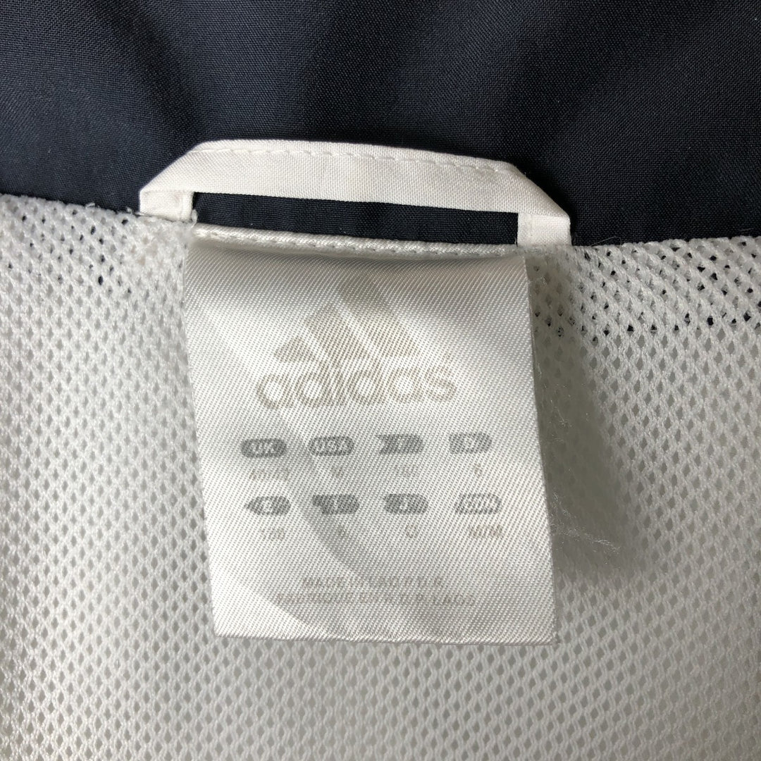00'S adidas windbreaker, men's size M polyester white type Vintage Second Hand
