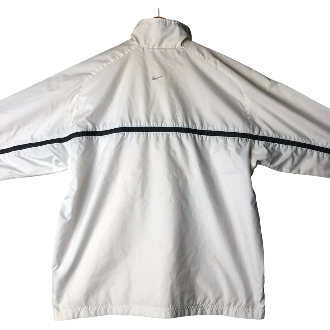 00'S Nike Windbreaker Men's M size polyester white type Vintage Second Hand