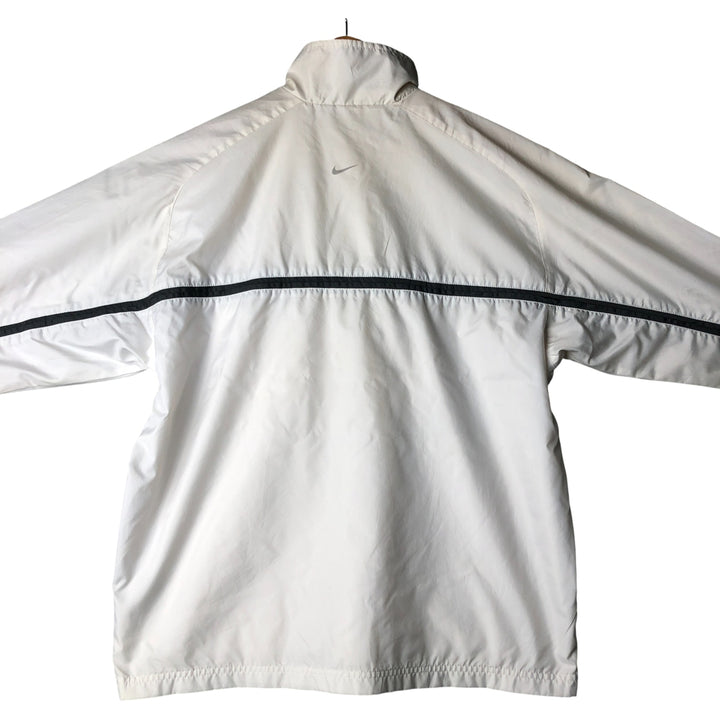 00'S Nike Windbreaker Men's M size polyester white type Vintage Second Hand