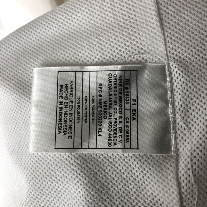 00'S Nike Windbreaker Men's M size polyester white type Vintage Second Hand