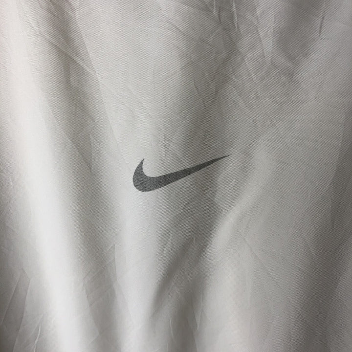 00'S Nike Windbreaker Men's M size polyester white type Vintage Second Hand